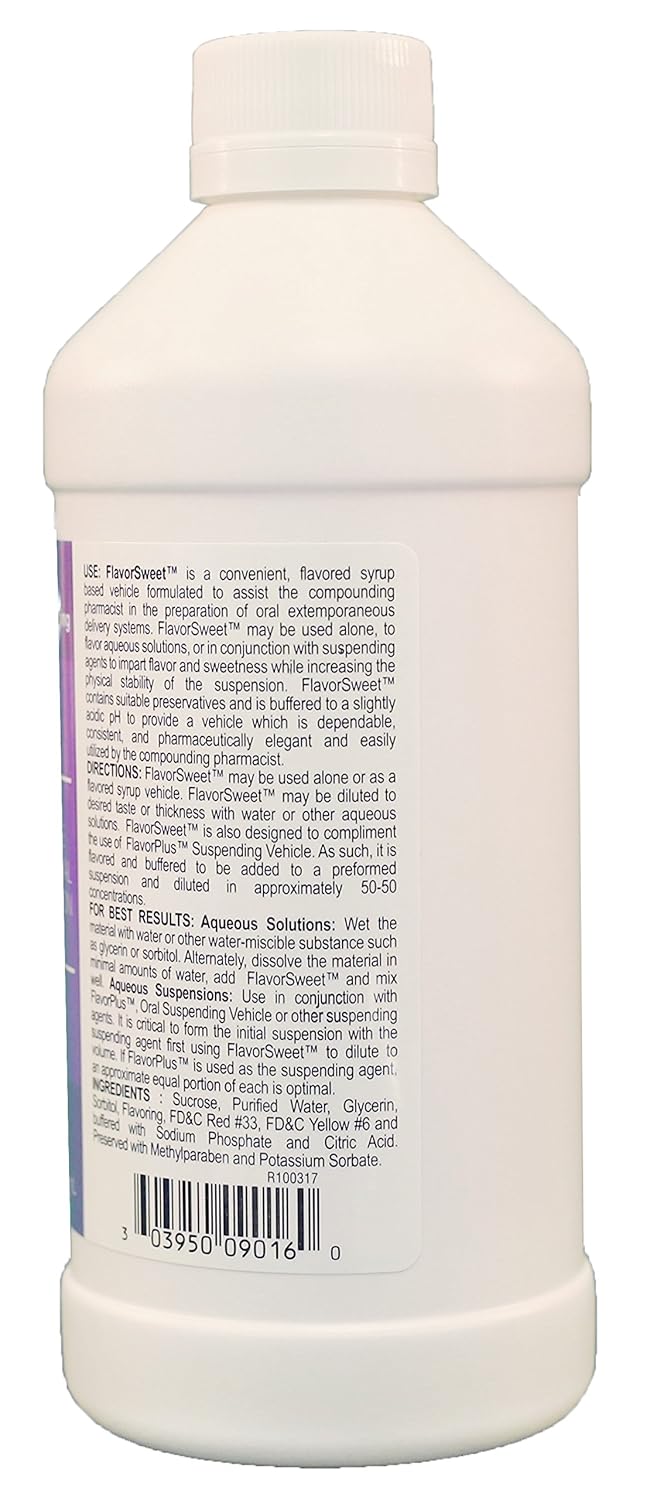 Humco 009016001 Flavor Sweet Cherry Syrup For Oral Solution, 16Oz : Health & Household