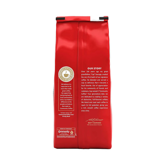 Community Coffee Breakfast Blend Ground Coffee, Medium Roast, 32 Ounce (Pack Of 4)
