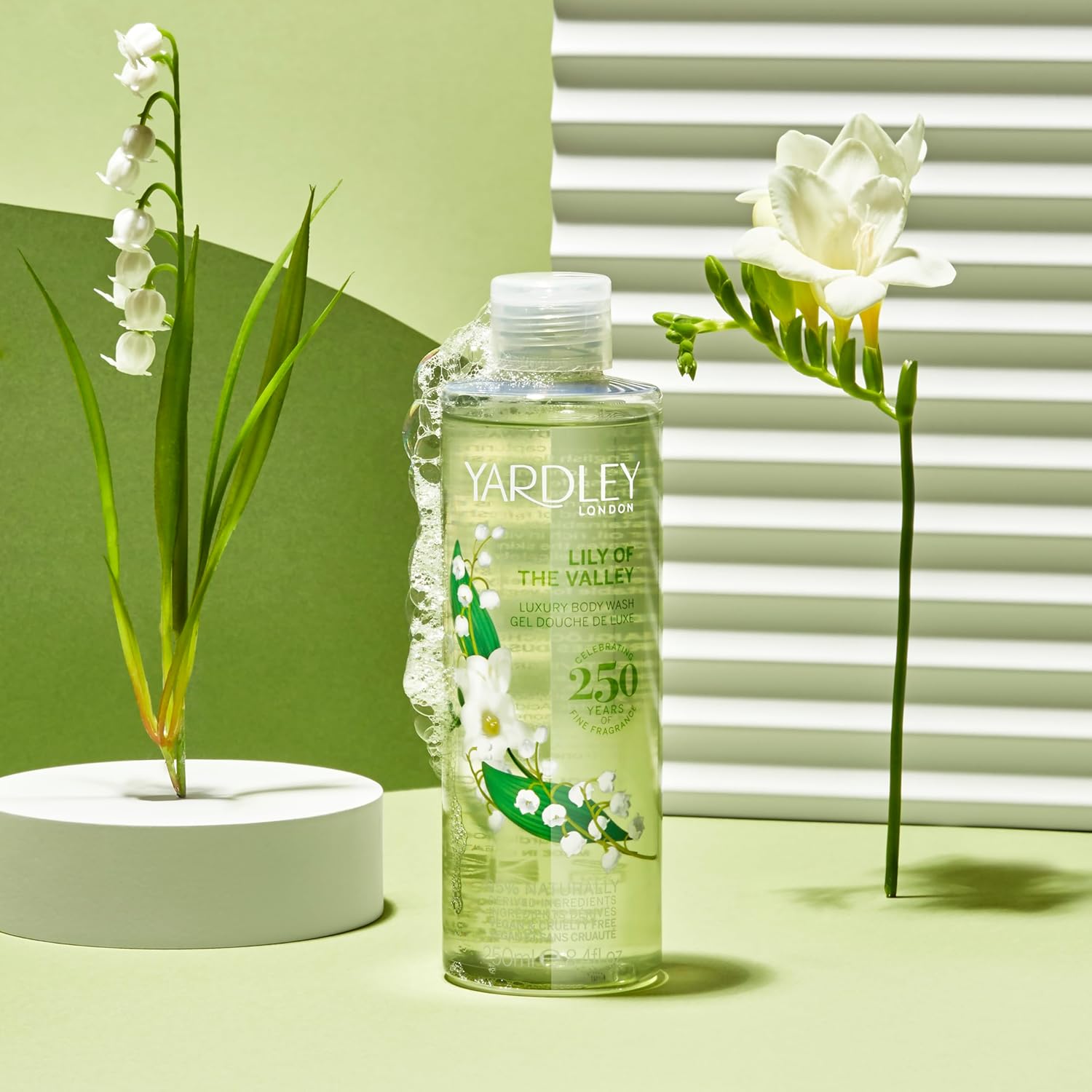 Yardley London Lily of the Valley Body Wash, Floral Womens Shower Gel with Shea Butter, Cleansing and Hydrating Body Wash for Women 250ml : Amazon.co.uk: Beauty