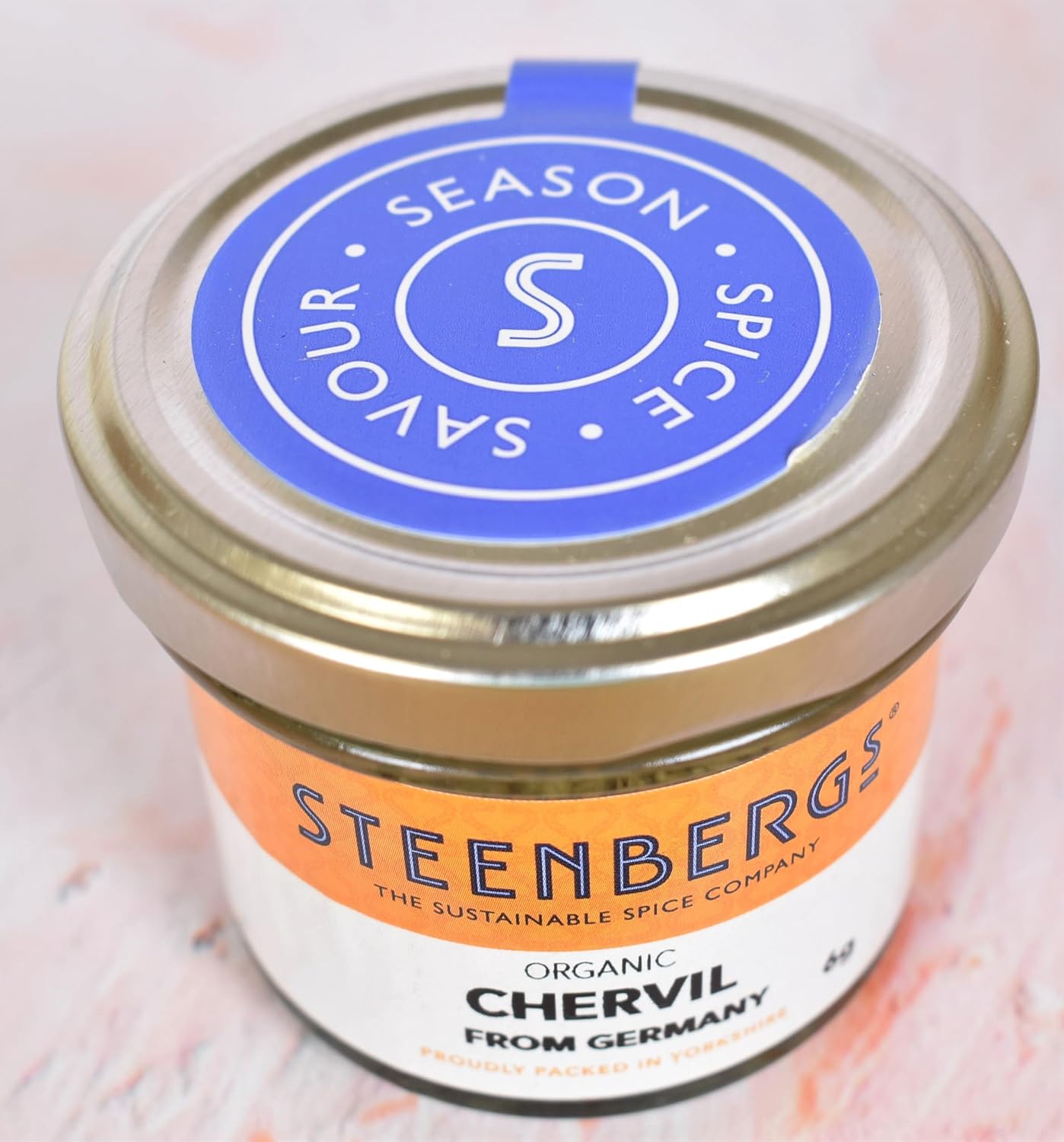 Steenbergs Organic Chervil Leaf - Dried Herb - Standard Jar 6G