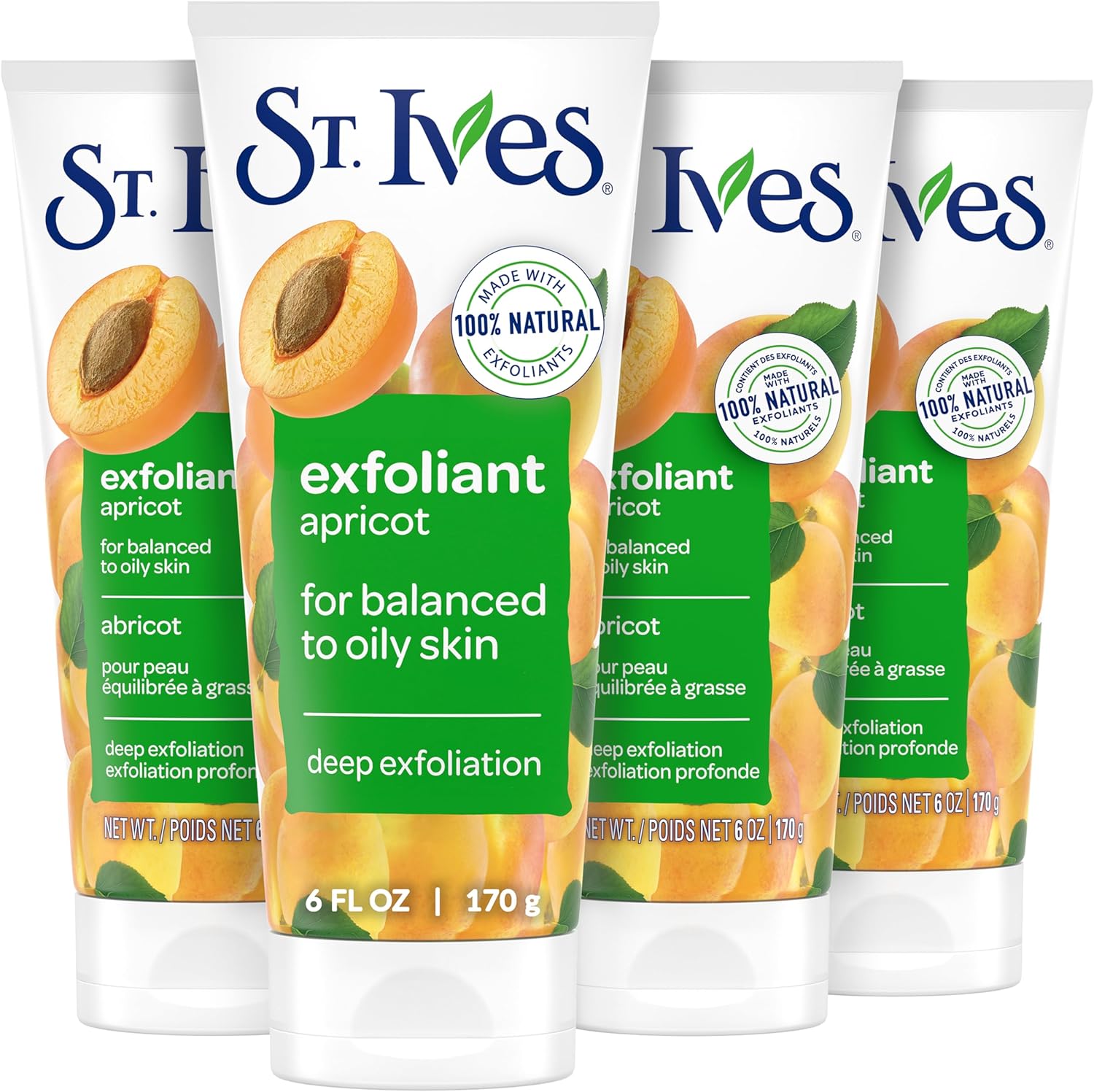 St Ives Fresh Skin Invigorating Apricot Scrub 170 G/6Oz