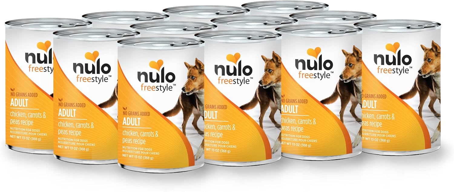 Nulo Grain Free Canned Wet Dog Food (13 oz, Chicken) - 12 Cans