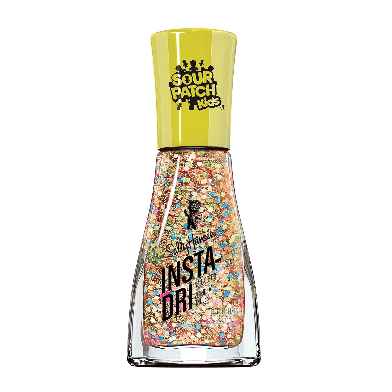 Sally Hansen Insta-Dri X Sour Patch Kids Polish, Simply Sub-Lime, 31 Fl Oz