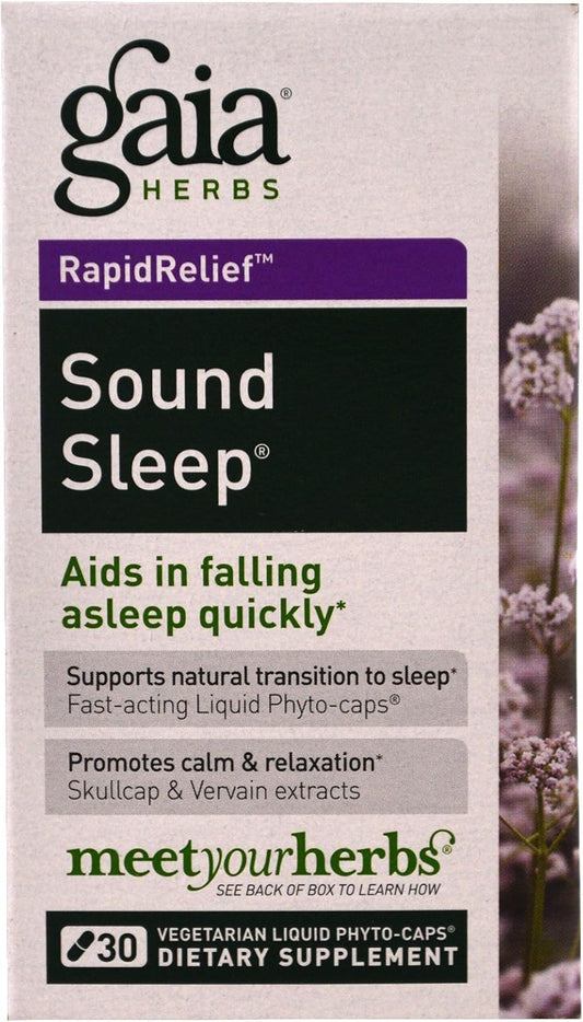Gaia Herbs Sound Sleep 30 Vcaps