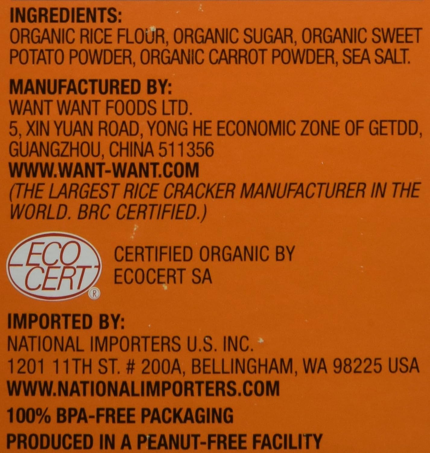 Hot-Kid Baby Mum-Mum Rice Rusks, Sweet Potato & Carrot, 1.76 Ounce (Pack Of 2)