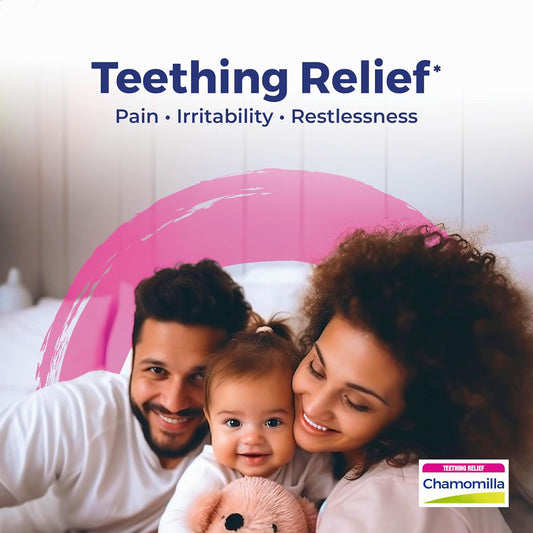 Boiron Chamomilla 30C Homeopathic Medicine For Teething Relief, Pain, Irritability, And Restlessness - 3 Count (240 Pellets)