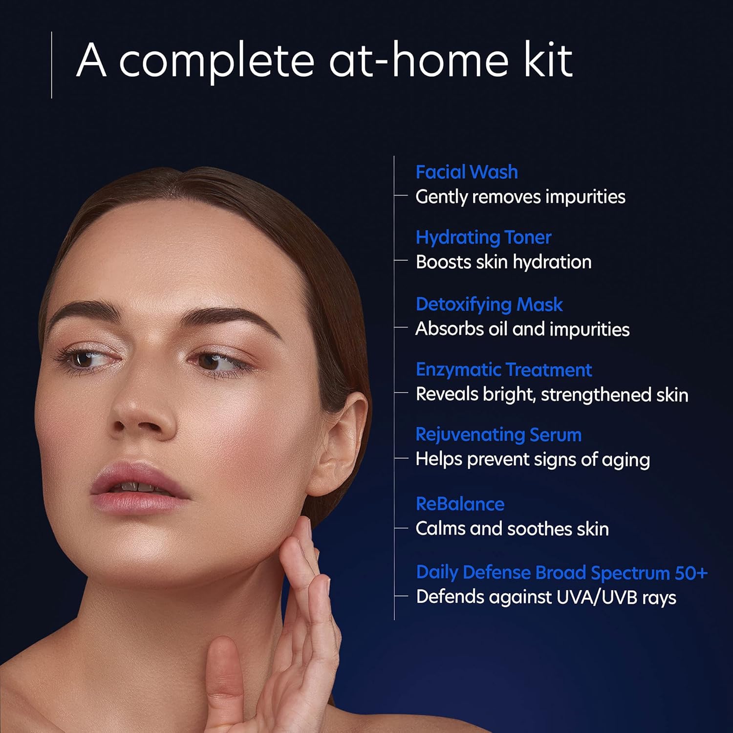 PCA SKIN Micro Peel Hyperpigmentation & Dark Spot Corrector Kit (Lactic Acid Facial Wash, Hydrating Toner, Blemish Remover Mask, Advanced Brightening Treatment, Anti Aging Serum, Face Cream, SPF 50+) : Beauty & Personal Care