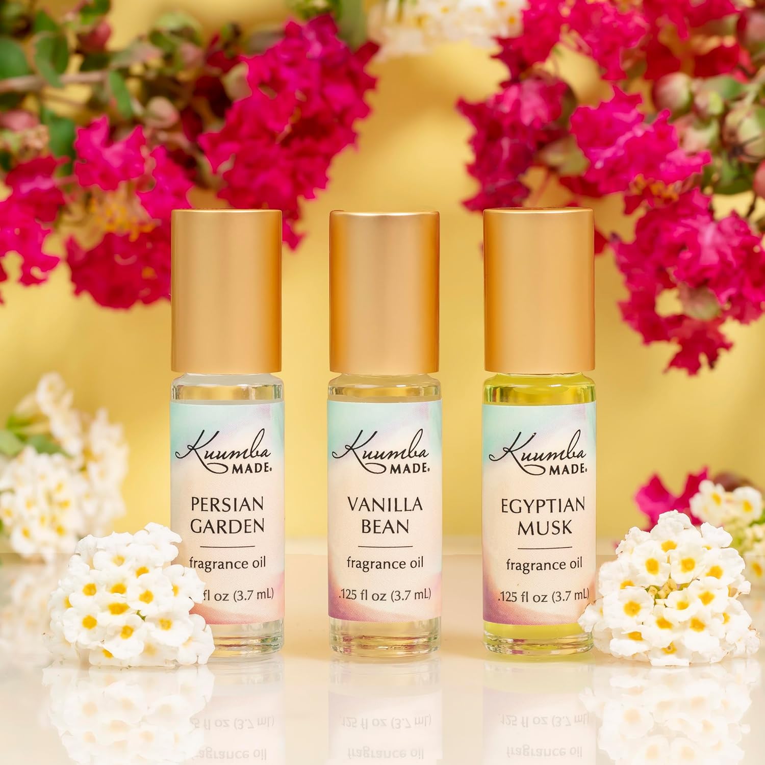 Kuumba Made Arabian Rose Fragrance Oil Roll-On 0.125 Fl Oz (3.7Ml) | Rollerball Perfume | Alcohol Free : Health & Household