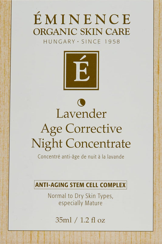 Lavender Age Corrective Night Concentrate By Eminence For Unisex - 1.2 Oz Serum