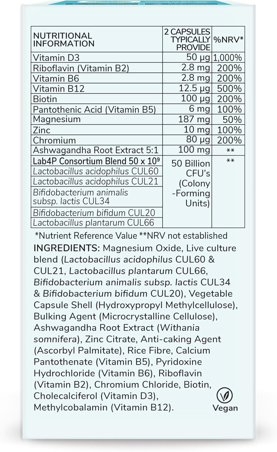 Health & Her Peri & Menopause Biome 50bn Live Cultures Supplements for Women - Day & Night Bundle - Multi-Nutrient Wellbeing Support - 1 Month Supply, 60 Capsules - Vegan & Gluten Free : Amazon.co.uk: Health & Personal Care