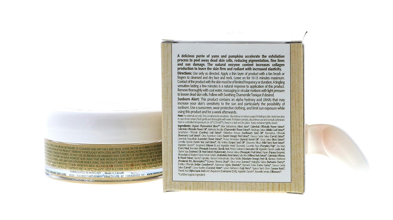 Eminence Yam & Pumpkin Enzyme Peel 2 Oz (60 Ml) : Beauty & Personal Care