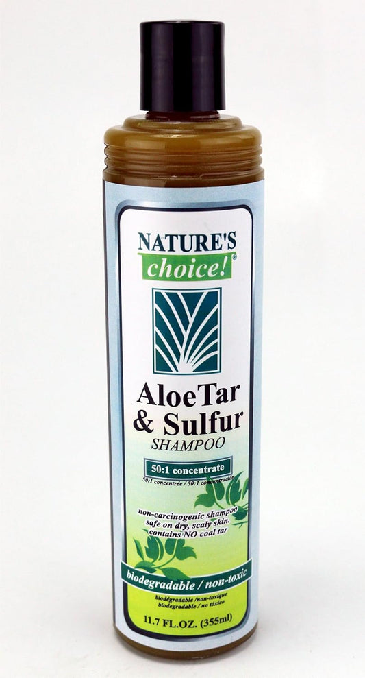 Nature'S Choice Aloe Tar & Sulfur Shampoo 50:1 11.7 Fl. Oz