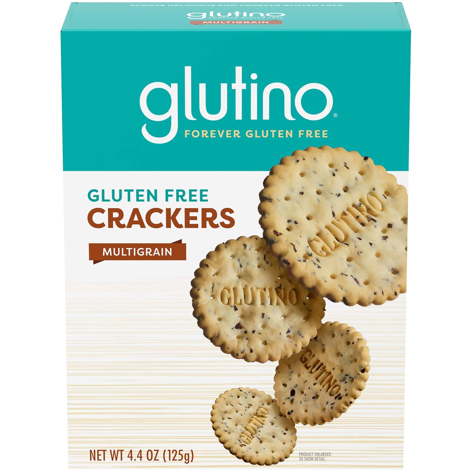 Glutino Gluten Free Crackers, Premium Rounds, Balanced Flavor, Multigrain, 4.4 Oz