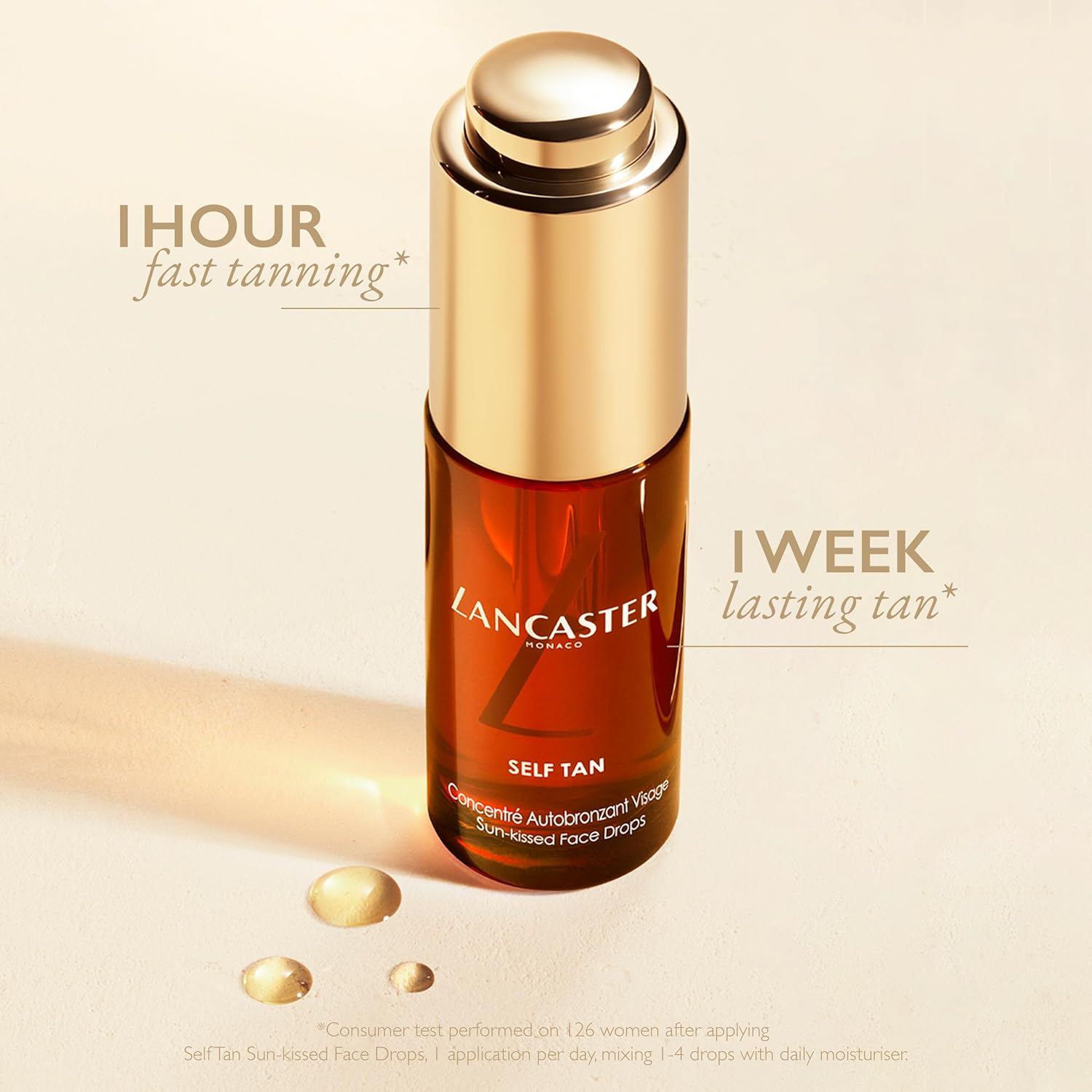 Lancaster Self Tan Sun-Kissed Face Drops 15ml, Natural-Looking Tan, Flawless and Radiant Finish, Easy to Spread Drops, Water and Sweat Resistant, Vegan Formula : Amazon.co.uk: Beauty