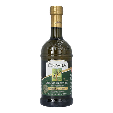 Colavita Premium Selection Extra Virgin Olive Oil Glass Bottle 25.5 Fl Oz