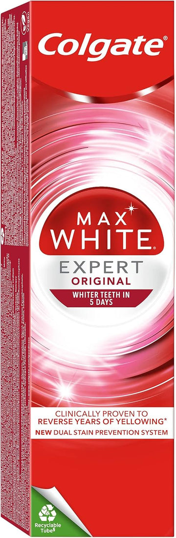 Colgate Max White Expert Original Whitening Toothpaste 75Ml