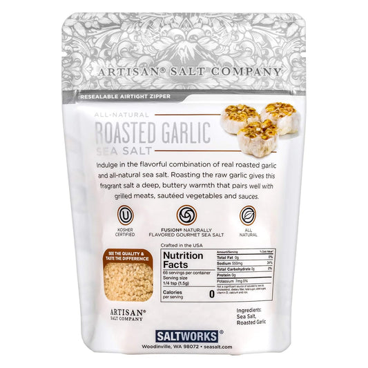 Artisan Salt Company Fusion Naturally Flavored Spanish Rosemary Sea Salt, Zip-Top Pouch, 4 Ounce