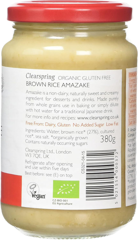 Clearspring Organic Brown Rice Amazake - Sweet Grains Dessert