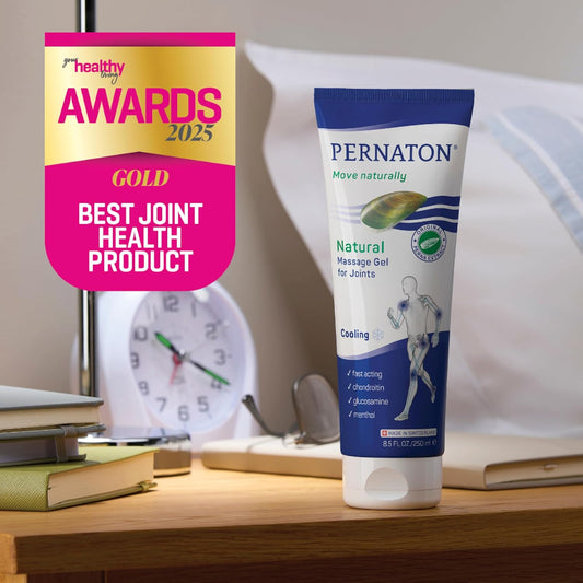 Pernaton Natural Cooling Gel For Joint Massage, Green Lipped Mussel Gel Supports Natural Joint Health And Flexibility, With Original Perna Extract, 250Ml