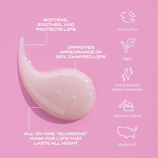 Babe Original Glow Lip Mask For Hydrated & Softer Lips With Scrub Stick For Massaging & Exfoliating Lips : Beauty & Personal Care