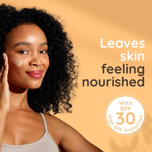 Aveeno Calm+Restore Nourishing Daily Moisturiser (1 X 50Ml), Fragrance-Free Face Moisturiser With Spf 30, Broad Spectrum, With Soothing Oat & 100 Mineral Uv Filters, For Normal To Dry Skin