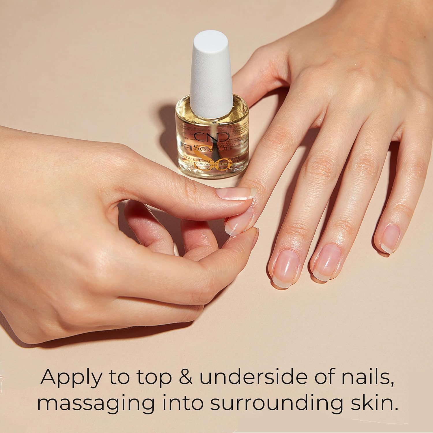 Cnd Solaroil Cuticle Oil, Natural Blend Of Jojoba, Vitamin E, Rice Bran And Sweet Almond Oils, Moisturizes And Conditions Skin, Pack Of 1, 0.5 Oz. : Beauty & Personal Care