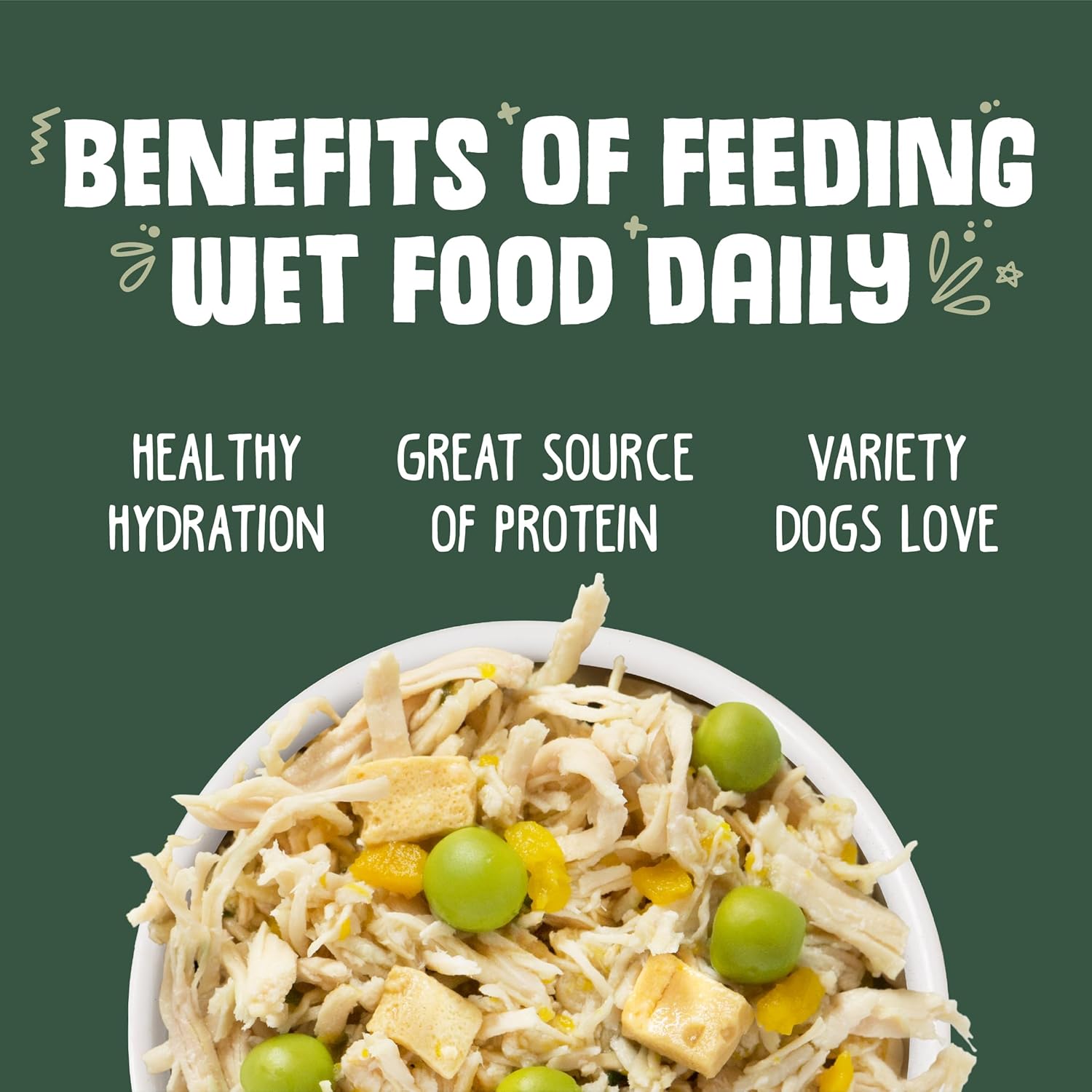 Weruva Classic Dog Food, Green Eggs & Chicken with Chicken Breast & Pumpkin in Gravy, 5.5oz Can (Pack of 24): Canned Wet Pet Food: Pet Supplies: Amazon.com