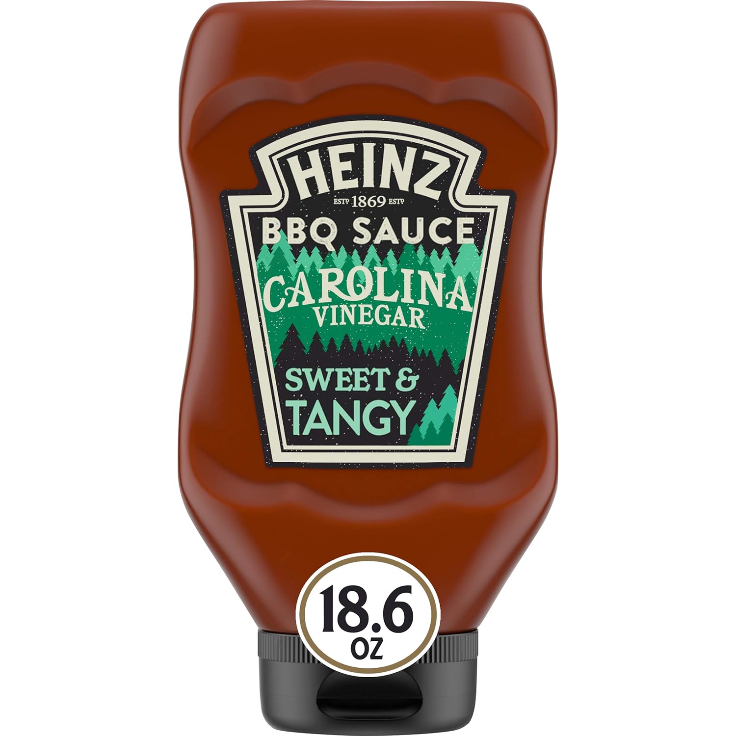 Heinz Carolina Vinegar Style Tangy Bbq Sauce (18.6 Oz Bottle)