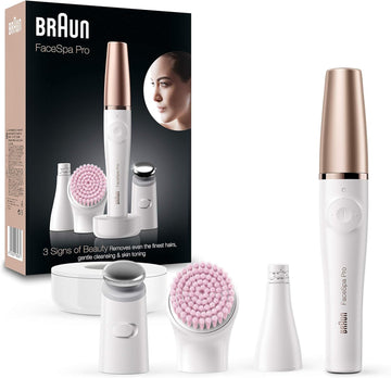 Braun Silk-Épil 9, Epilator For Women For Long Lasting Hair Removal, 4 Extras, Pouch, Cooling Glove, 9-735