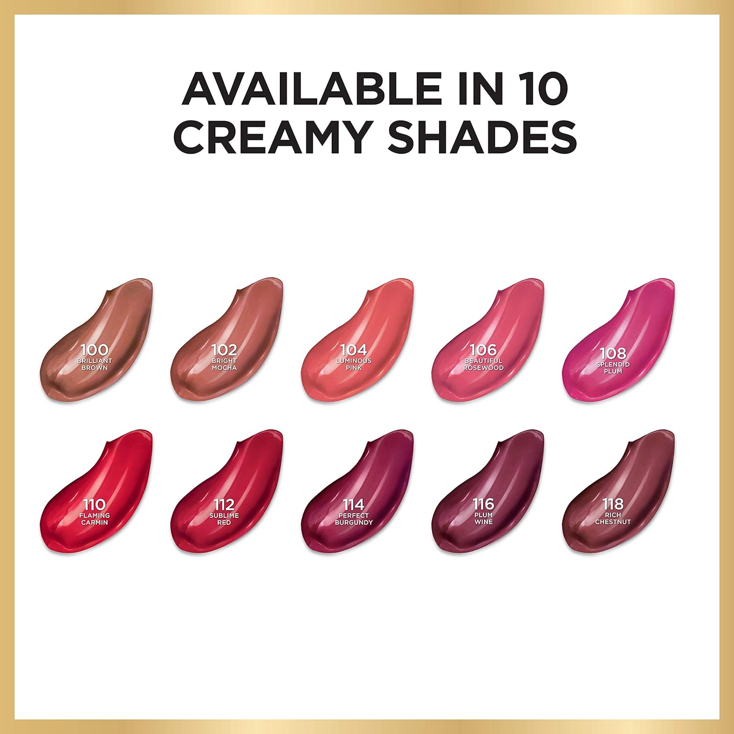 L’Oréal Paris Age Perfect Luminous Hydrating Lipstick, Sublime Red, 0.13 Ounce : Beauty & Personal Care