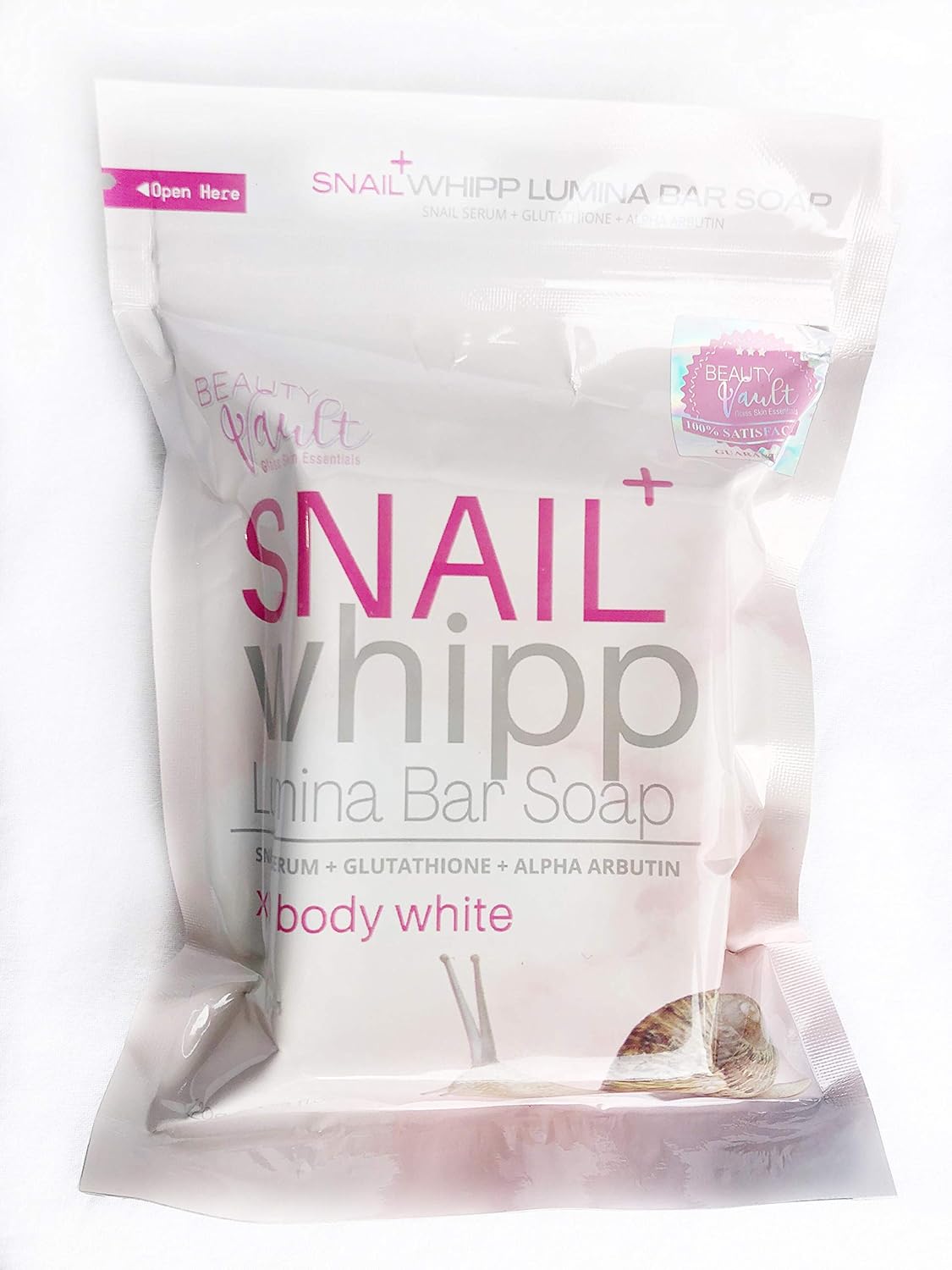 Snail Whipp Lumina Bar Soap With Snail Serum, 120G