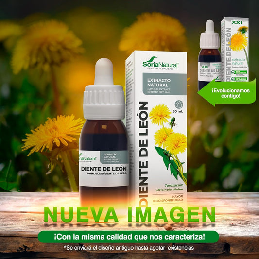 Soria Natural Dandelion Natural Extract 50Ml