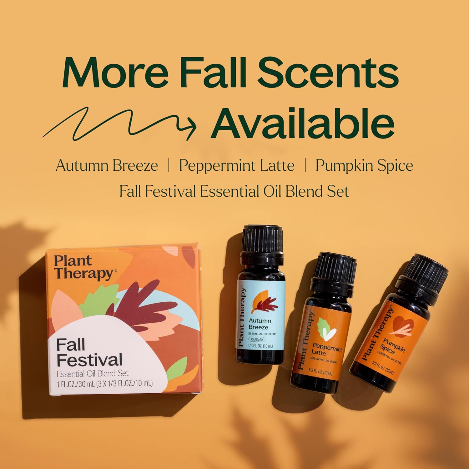 Plant Therapy Pumpkin Spice Fall Essential Oil Blend 10 mL (1/3 oz) Warm & Cozy Blend of Spices, Perfect Fall Scent, Mood-Boosting & Inviting : Health & Household