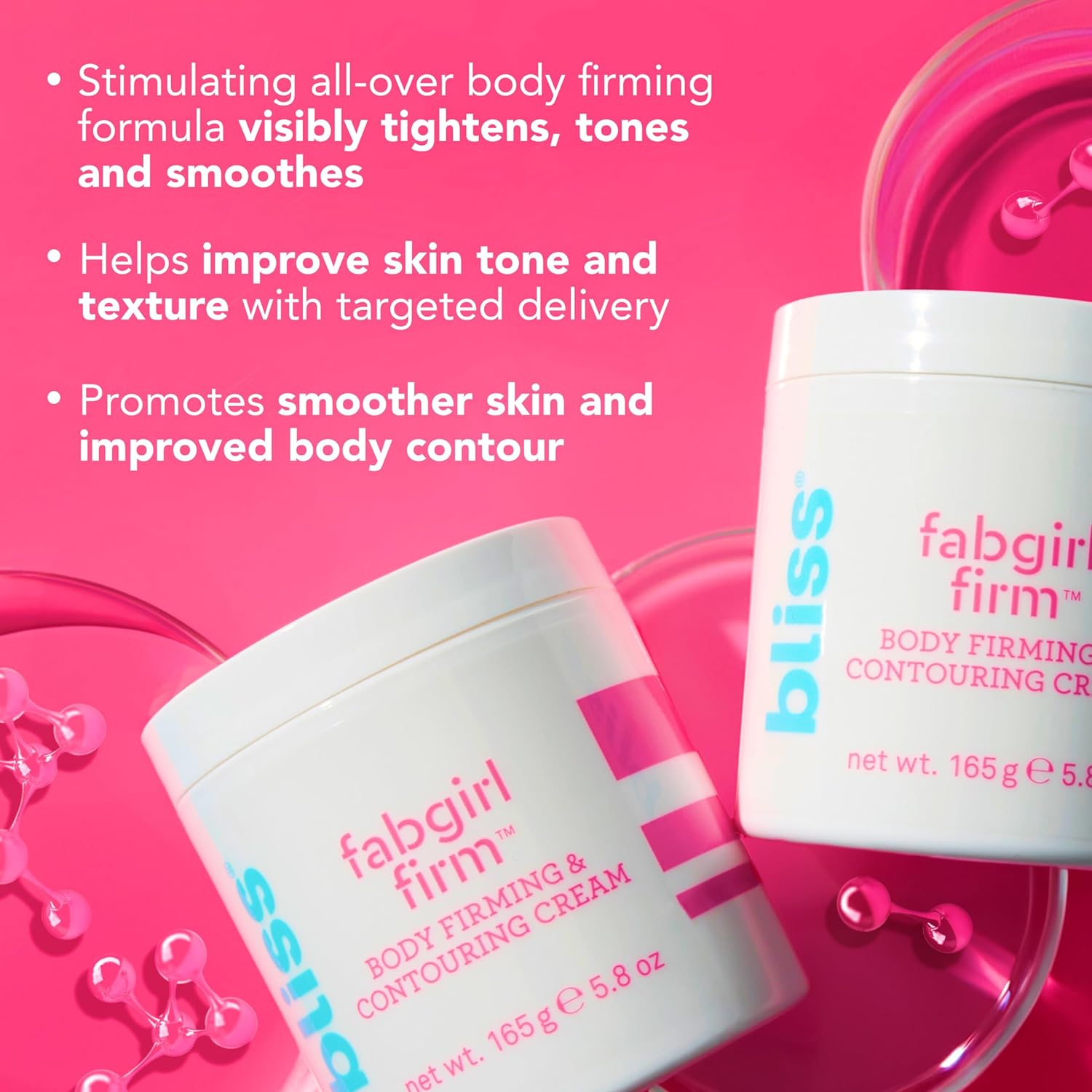 Bliss FabGirl Firm | Body Firming & Contouring Cream | Paraben Free, Cruelty Free | 5.8 fl oz : Beauty & Personal Care