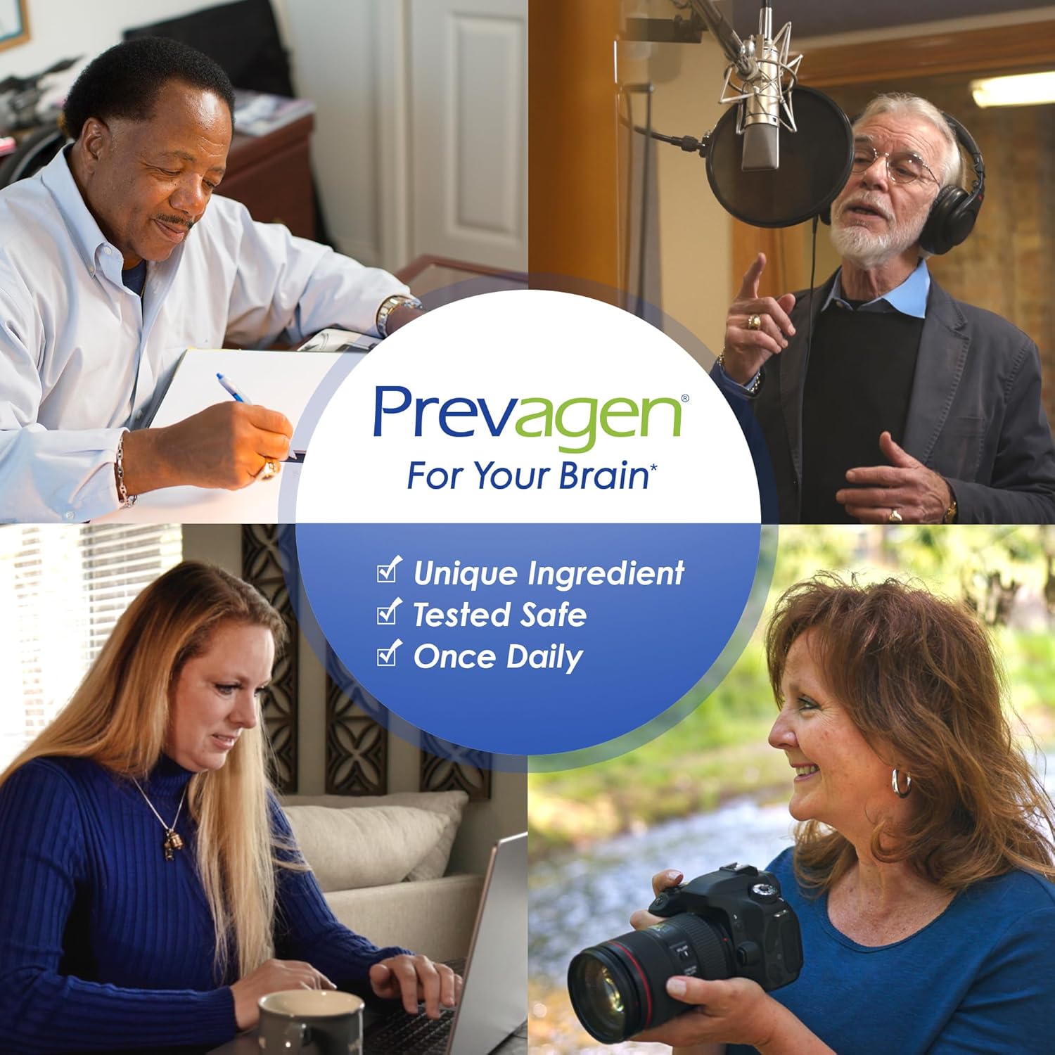 Prevagen Professional Formula 40Mg, 30 Capsules With Apoaequorin & Vitamin D And 7-Day Pill Minder : Health & Household