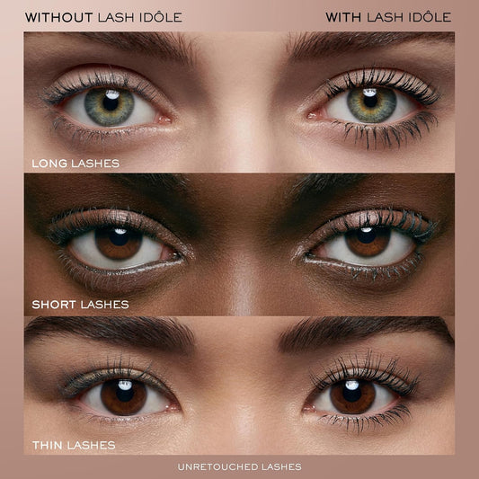 Lancôme Lash Idôle Lash-Lifting & Volumizing Mascara - Black Mascara For Instant Volume, Length & Lift - Smudge Proof & Up To 24H Wear - Black
