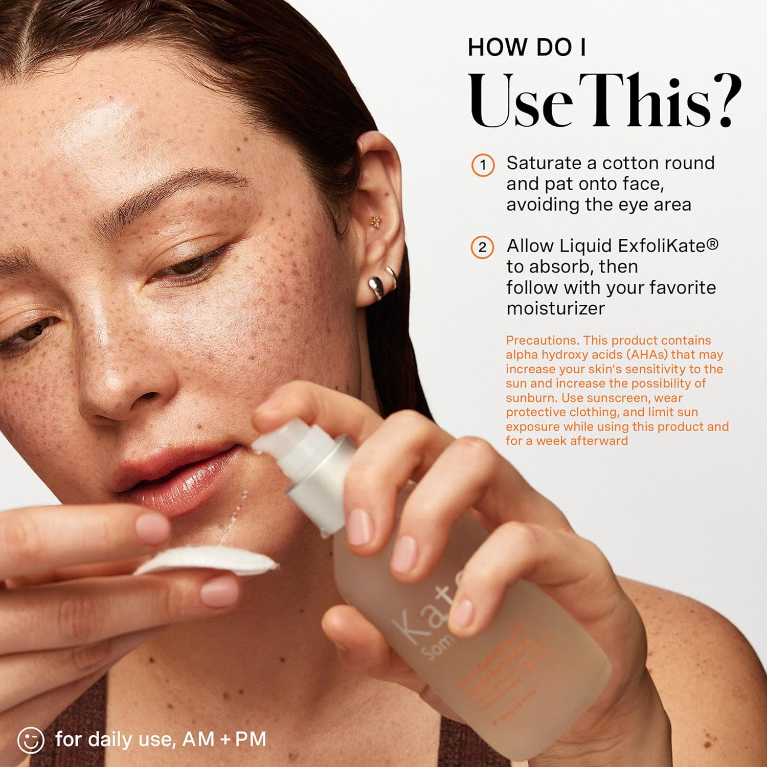 Kate Somerville Liquid Exfolikate – Triple Acid Resurfacing Treatment, Clinically Formulated Aha Overnight Facial Exfoliator, Smooths Skin And Minimizes Pores, 4 Fl Oz : Beauty & Personal Care