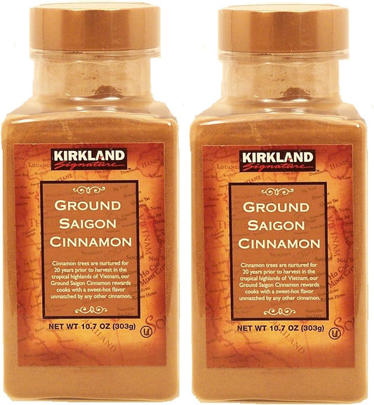 2 Pack - Kirkland Signature Ground Saigon Cinnamon 303G