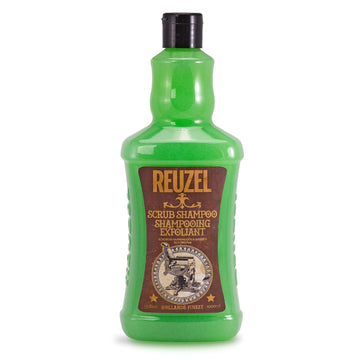 Reuzel Scrub Shampoo - Deeply Cleanses - Perfect For Maintaining A Healthy Scalp - Invigorating And Exfoliating Formula - Perfect For Infrequent Shampooer To Remove Excess Product