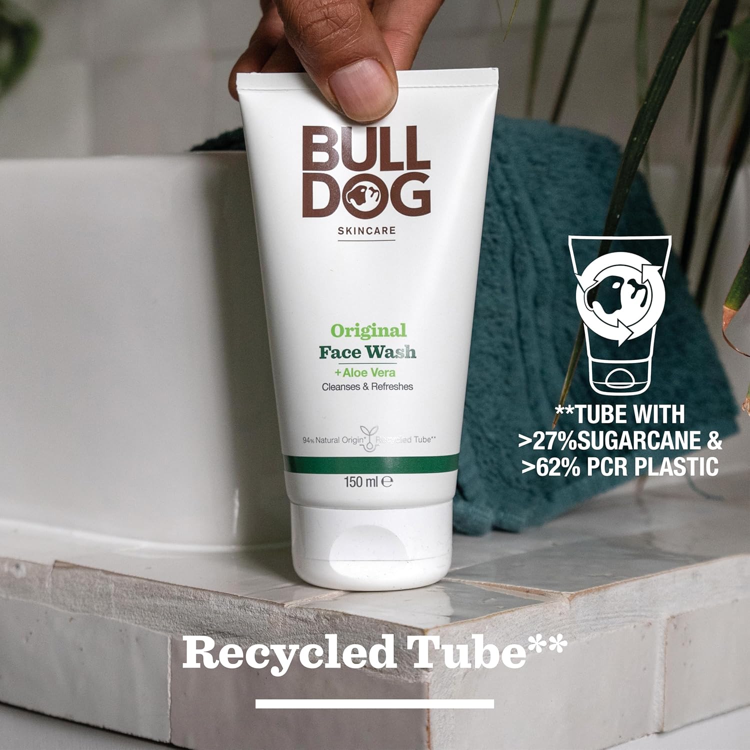 Bulldog Skincare Original Face Wash for Men, Men's Grooming, Men's Face Wash Cleanses and Helps Remove Excess Oils, 150ml : Amazon.co.uk: Beauty
