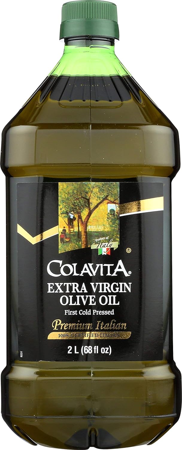 Colavita Premium Italian Extra Virgin Olive Oil, 68 fl. oz. (2 Liters) Jug : Grocery & Gourmet Food
