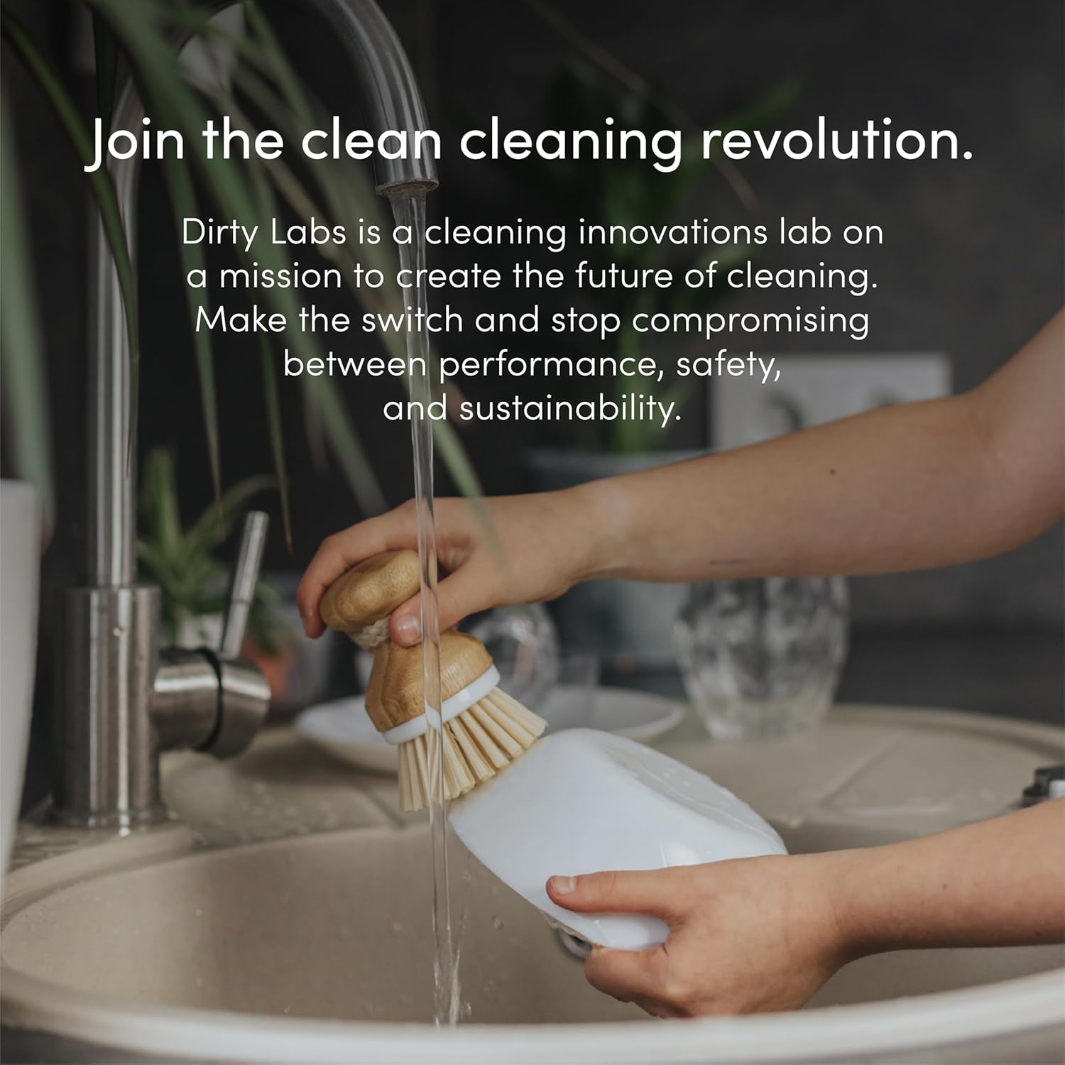 Dirty Labs | Dishwasher Detergent And Booster | Scent Free | 48 Loads (1 Lb) | Ultra Clean, Spot Free, Quick Wash Optimized | Hyper Concentrated