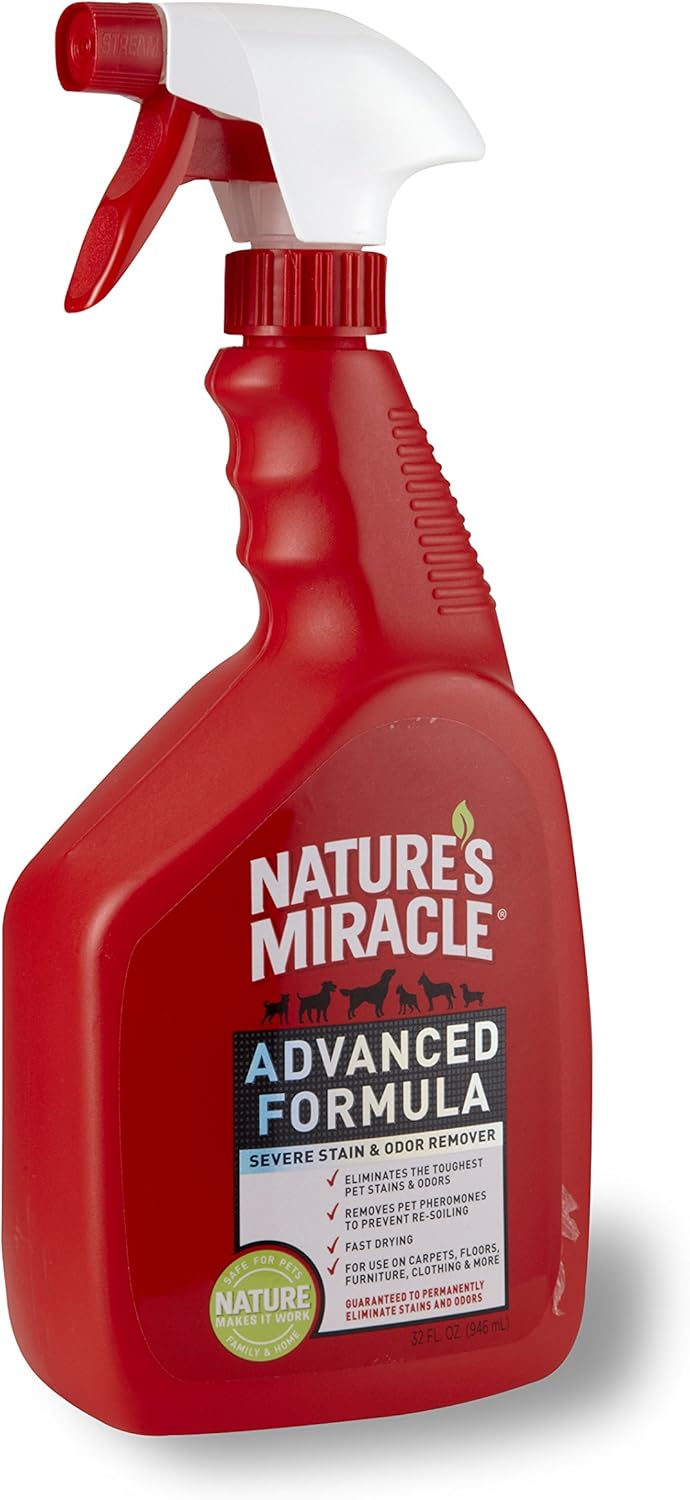 Nature's Miracle Advanced Pet Trigger Sprayer, 32-Ounce (packaging may vary) : Pet Supplies