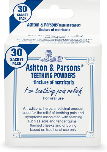 Ashton & Parsons Teething Gel For 3 Months+ Infants To Help Relieve Common Teething Symptoms 10Ml (Pack Of 2)