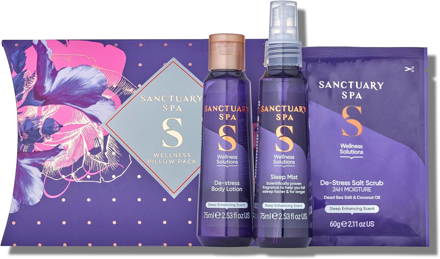 Sanctuary Spa Beauty Sleep Journal, Vegan, Gift For Women, Gift For Her, Womens Gift Sets, Self Care Gift
