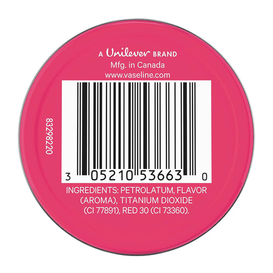 Vaseline Lip Therapy Lip Balm Tin Rosy Lips 0.6 Oz 6 Count