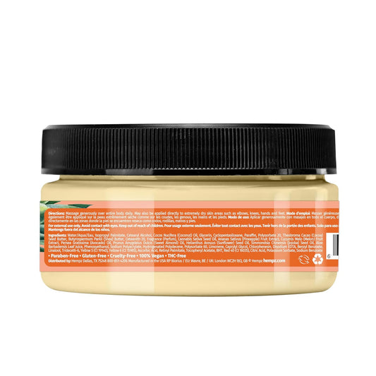 Hempz Sweet Pineapple & Honey Melon Herbal Body Butter 8 Oz