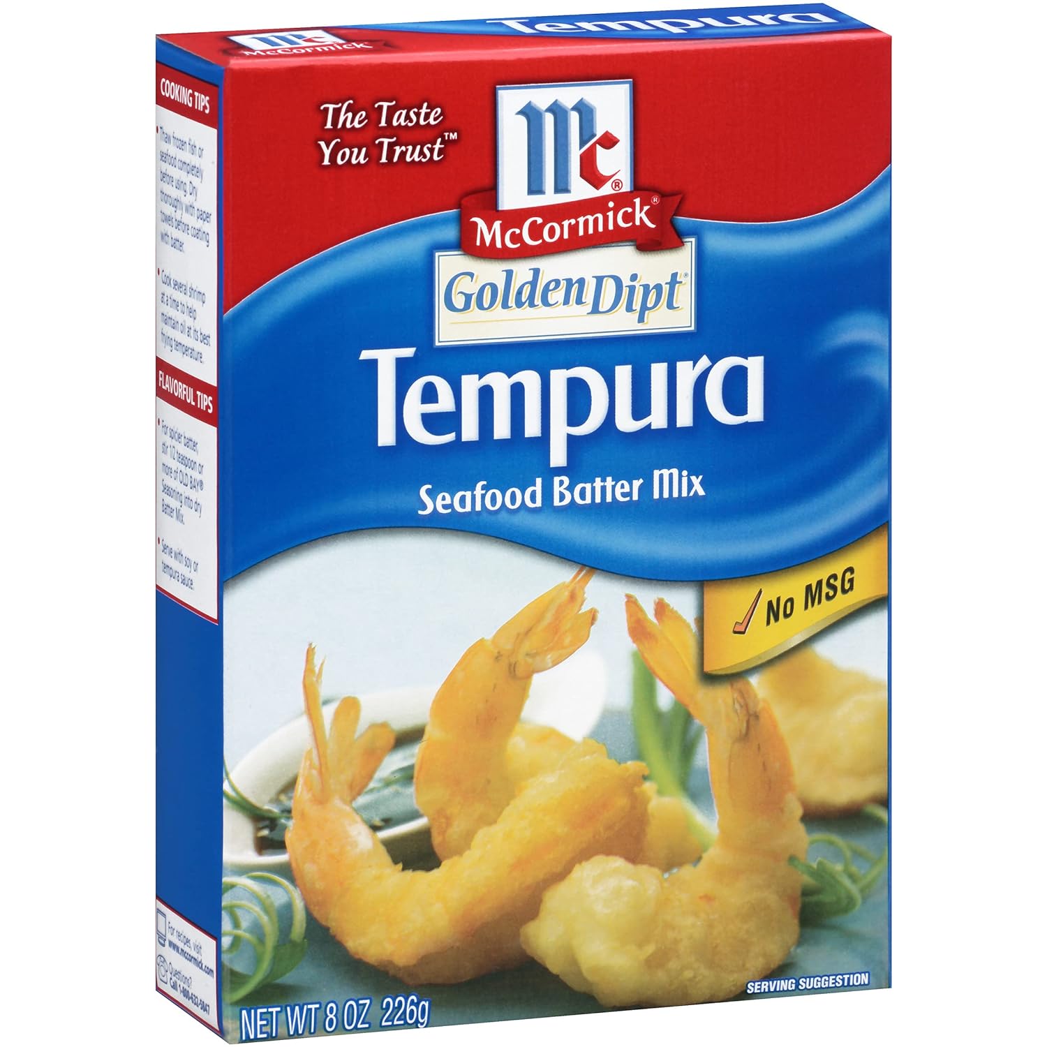 McCormick Golden Dipt Tempura Seafood Batter Mix, 8 oz