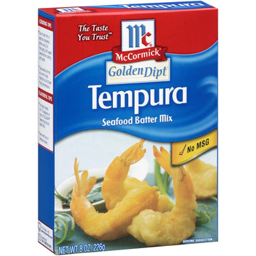 McCormick Golden Dipt Tempura Seafood Batter Mix, 8 oz