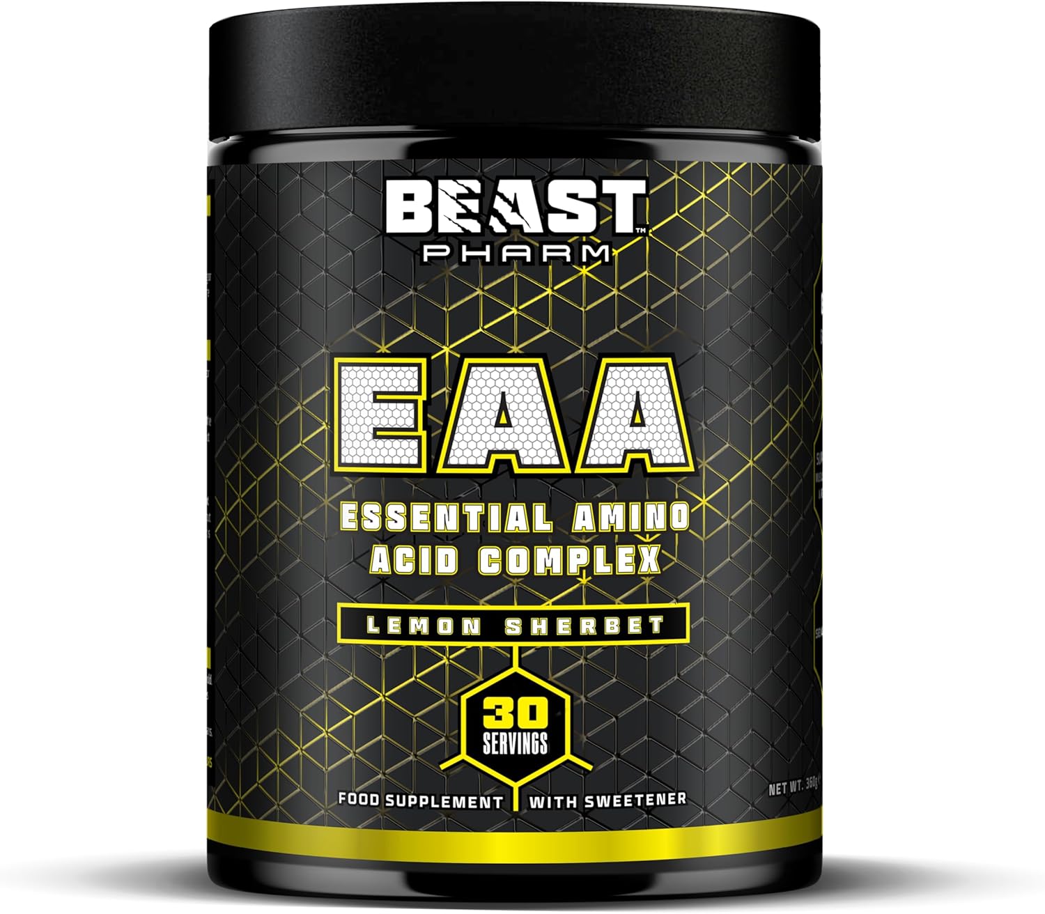 Beast Pharm EAA Amino Acids, 30 Servings Enhanced BCAA Powder | Lemon Sherbet : Amazon.co.uk: Health & Personal Care